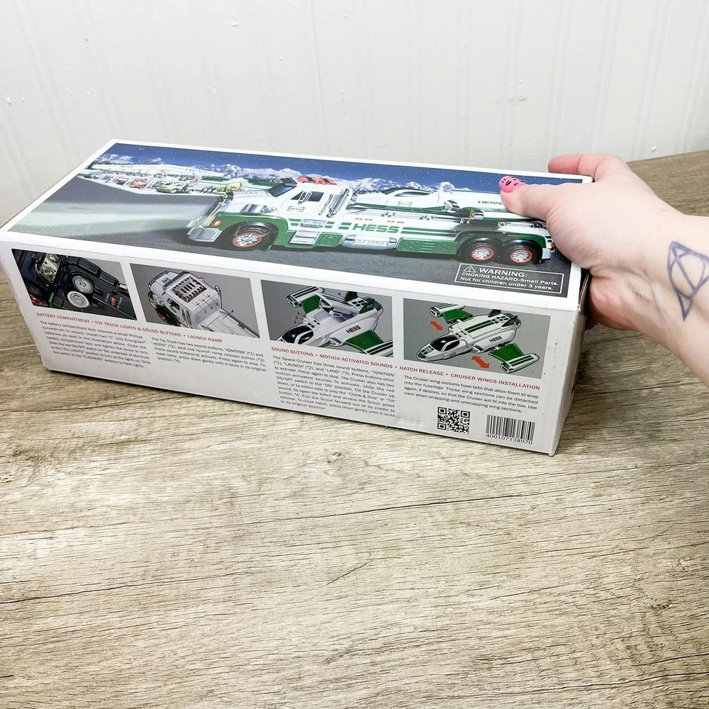 Hess 2014 50th Anniversary Toy Truck and Space Cruiser with Scout Original Box